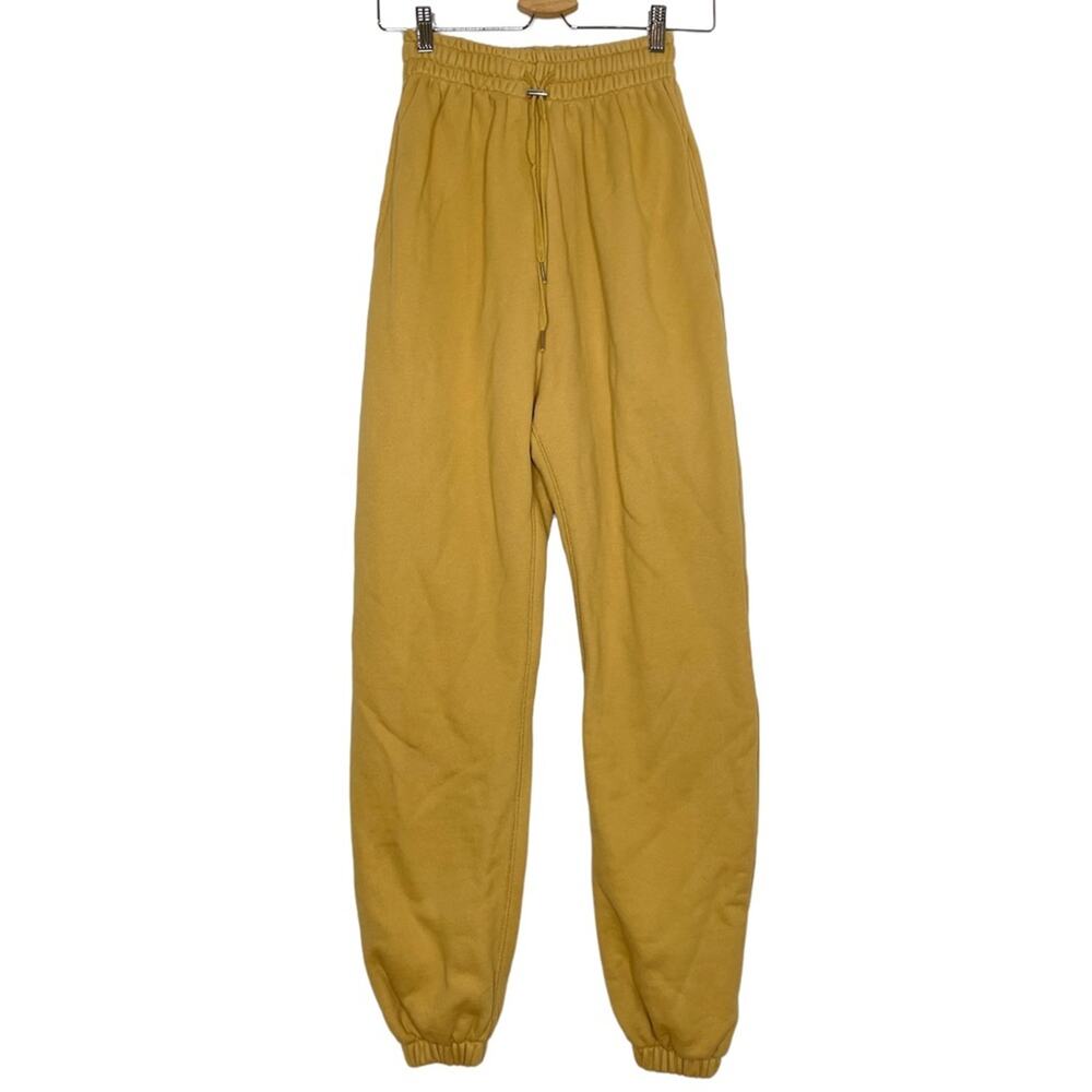 Frankie Shop Mustard Track Pants